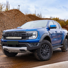 Pack LED Calandre LAZER LAMPS pour Ford Raptor 2023+ Next Gen avec feux LED intégrés dans la calandre.