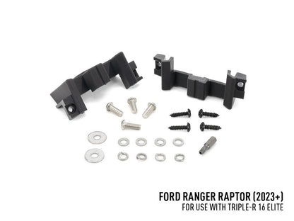 Pack LED Calandre LAZER LAMPS pour Ford Raptor 2023+ Next Gen, kit d’éclairage LED pour la grille de calandre.