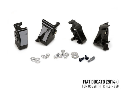 Pack LED Calandre LAZER LAMPS pour Fiat Ducato 2014-2021, éclairage LED élégant et moderne pour calandre.