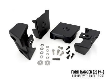 Pack LED Calandre LAZER LAMPS pour Ford Ranger 2019-2022, éclairage LED brillant intégré à la calandre.