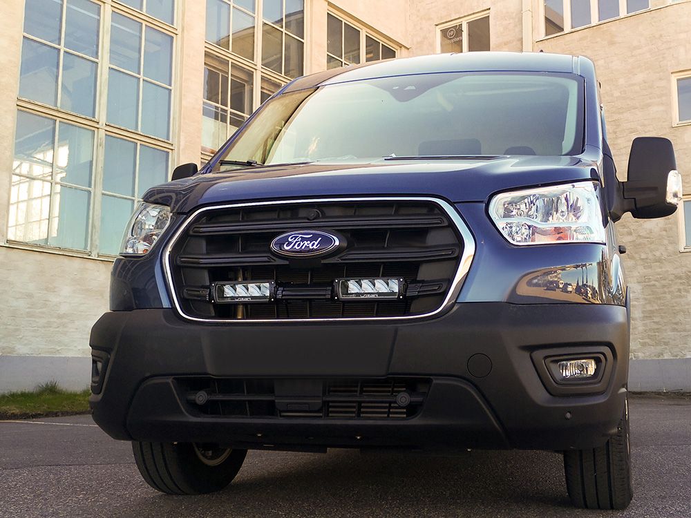 Pack LED de calandre LAZER LAMPS pour Ford Transit 2019+, éclairage LED robuste et moderne pour véhicule utilitaire.