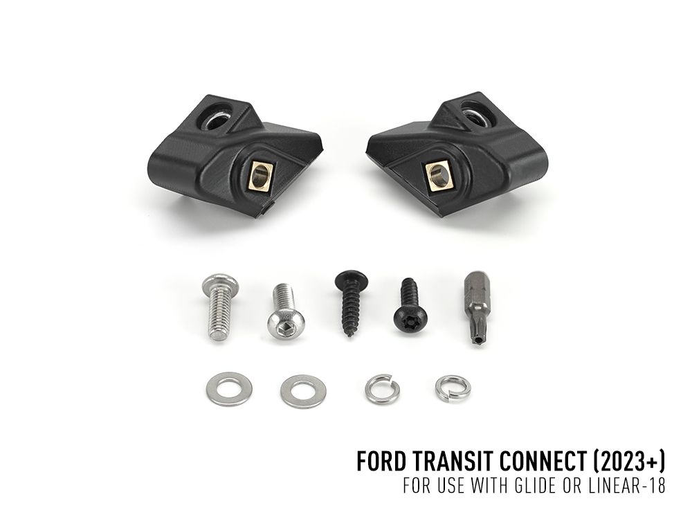 Pack LED calandre LAZER LAMPS pour Ford Transit Connect 2023+ avec feux LED intégrés, installation facile, design moderne.