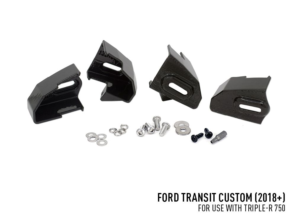 Pack LED Calandre LAZER LAMPS pour Ford Transit Custom 2018-2022, kit d'éclairage LED moderne pour calandre.