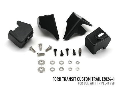 Pack LED Calandre LAZER LAMPS pour Ford Transit Custom Trail 2024+, éclairage LED robuste et design moderne pour véhicule utilitaire.