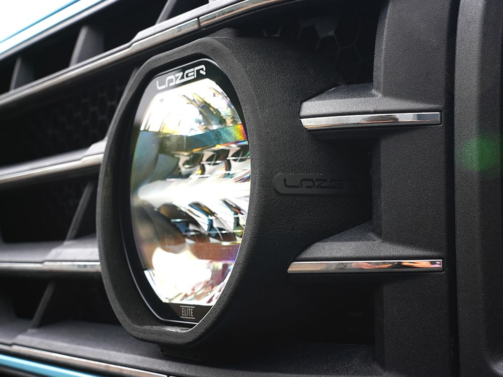 Pack LED Calandre LAZER LAMPS pour Ineos Grenadier 2023, optiques LED robustes et modernes pour véhicule tout-terrain.