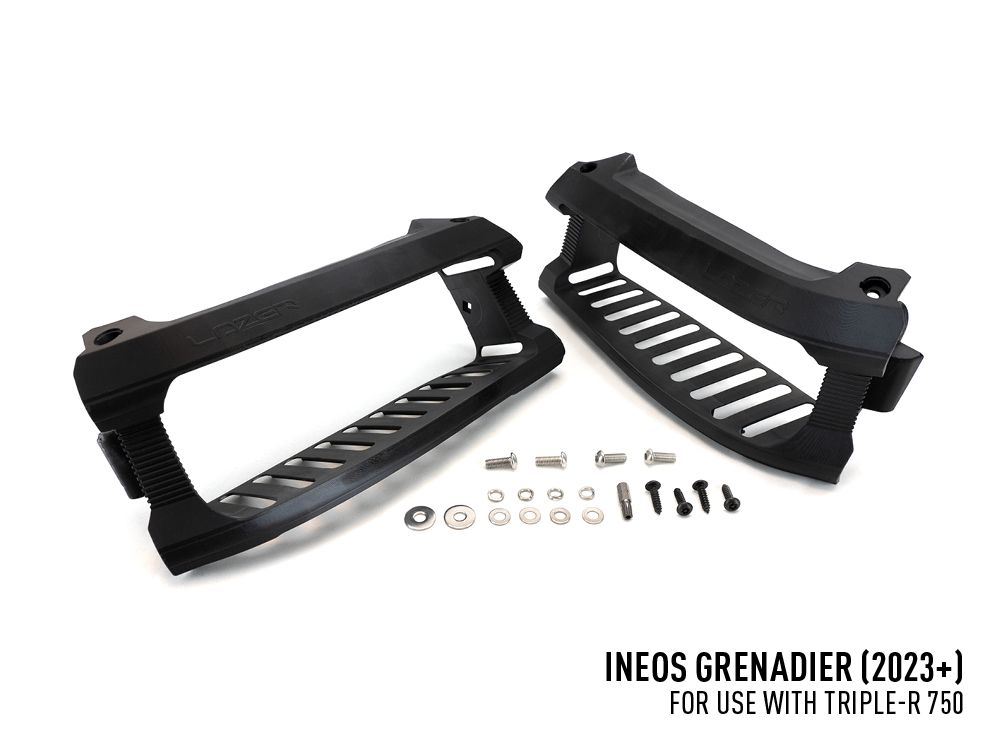 Pack LED calandre LAZER LAMPS pour Ineos Grenadier 2023, phares LED robustes avec design moderne pour véhicule tout-terrain.