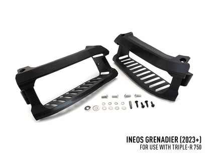 Pack LED calandre LAZER LAMPS pour Ineos Grenadier 2023, phares LED robustes avec design moderne pour véhicule tout-terrain.