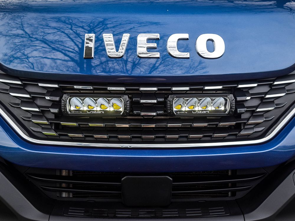 Pack de LED de calandre LAZER LAMPS pour Iveco Daily 2019-2021, lampe LED robuste pour amélioration de l’éclairage du véhicule.