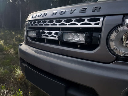 Pack LED Calandre LAZER LAMPS pour Land Rover Discovery 4 2009-2013, éclairage LED moderne et design élégant.
