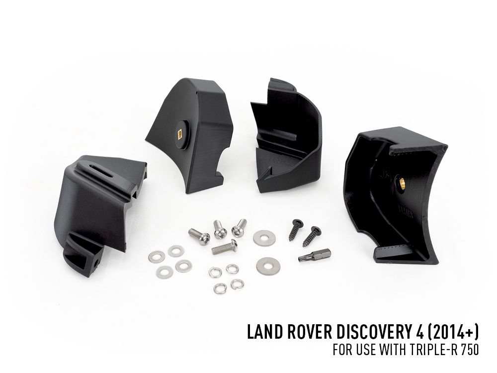 Pack LED Calandre LAZER LAMPS pour Land Rover Discovery 4 2014-2016, éclairage LED moderne et design pour la calandre.