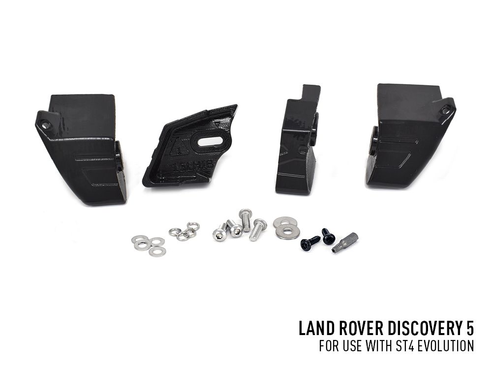 Pack LED de calandre LAZER LAMPS pour Land Rover Discovery 5 2017-2020, avec LED intégrés, en position sur le véhicule.