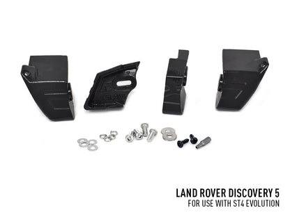 Pack LED de calandre LAZER LAMPS pour Land Rover Discovery 5 2017-2020, avec LED intégrés, en position sur le véhicule.