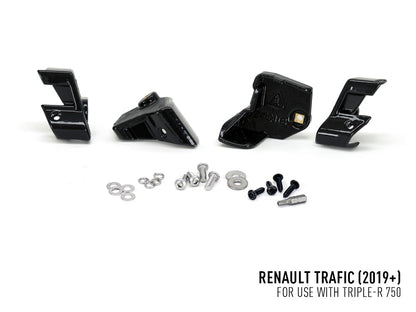 Pack LED Calandre LAZER LAMPS pour Renault Trafic avec feux LED intégrés, design moderne et haute performance.