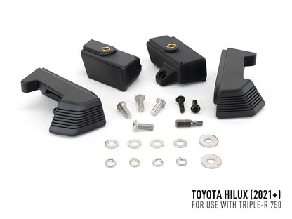 Pack LED Calandre LAZER LAMPS pour Toyota Hilux Active et Icon 2017-2020, éclairage LED robuste pour calandre.