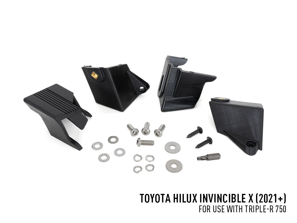 Pack LED Calandre LAZER LAMPS pour Toyota Hilux Invincible, éclairage LED puissant et design moderne.