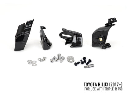Pack LED Calandre LAZER LAMPS pour Toyota Hilux Revo avec phares LED puissants et design robuste.