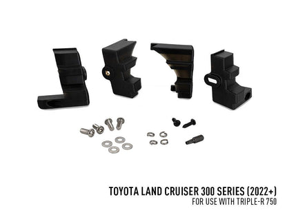 Pack LED Calandre LAZER LAMPS pour Toyota Land Cruiser 300 2022+ avec éclairage puissant et design moderne.