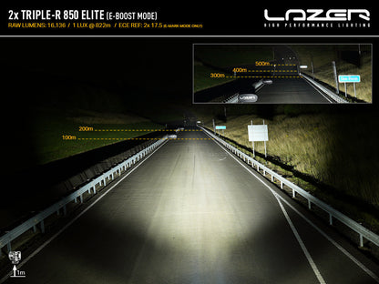 Pack de LED de calandre LAZER LAMPS pour Toyota Tundra 2022+ avec feux LED intégrés, installation facile.