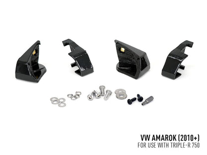 Pack LED Calandre LAZER LAMPS pour VW Amarok 2010-2015, feux LED élégants intégrés à la calandre du véhicule.