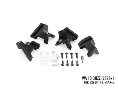 Pack LED Calandre LAZER LAMPS pour VW ID Buzz 2023+ avec phares LED intégrés, design moderne et haute performance.