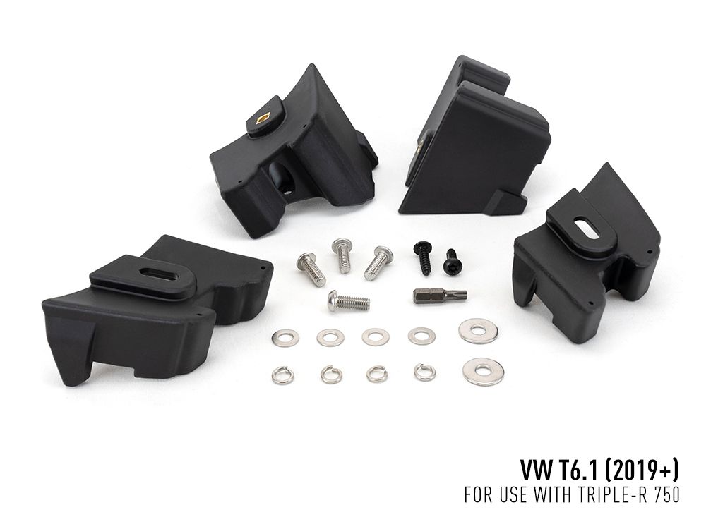 Pack LED Calandre LAZER LAMPS pour VW T6.1 2019+ avec phares LED intégrés, design moderne, face avant du véhicule.