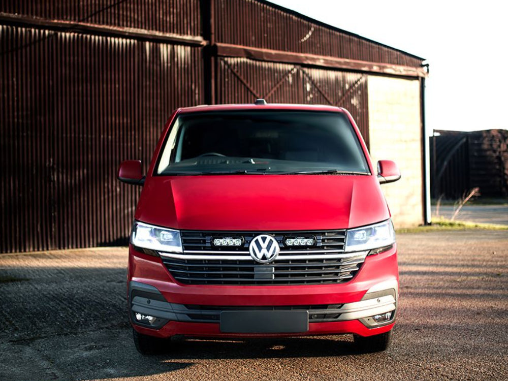 Pack LED Calandre LAZER LAMPS pour VW T6.1 2019+, éclairage LED frontal pour véhicule utilitaire.