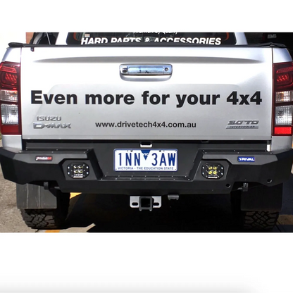 Pare-choc Arrière Aluminium Rival4x4 | Isuzu Dmax 2012-2020 sur Xperts4x4 Accessoires 4x4 Off-Road