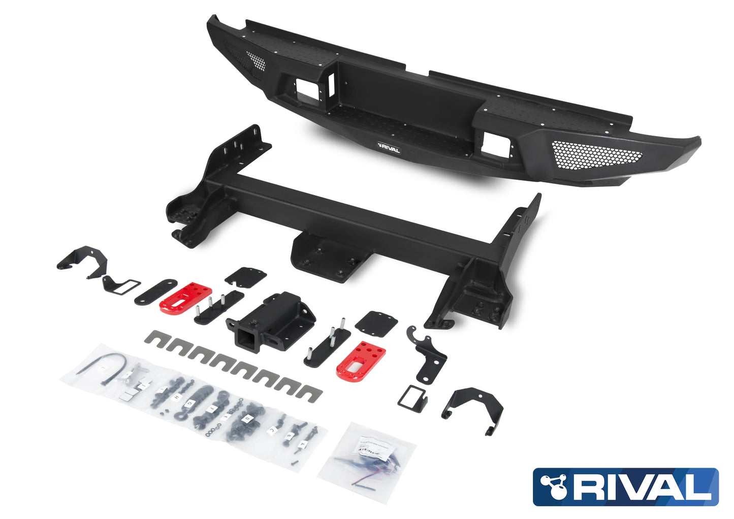 Pare-choc Arrière Aluminium Rival4x4 | Mitsubishi L200 2019+ sur Xperts4x4 Accessoires 4x4 Off-Road
