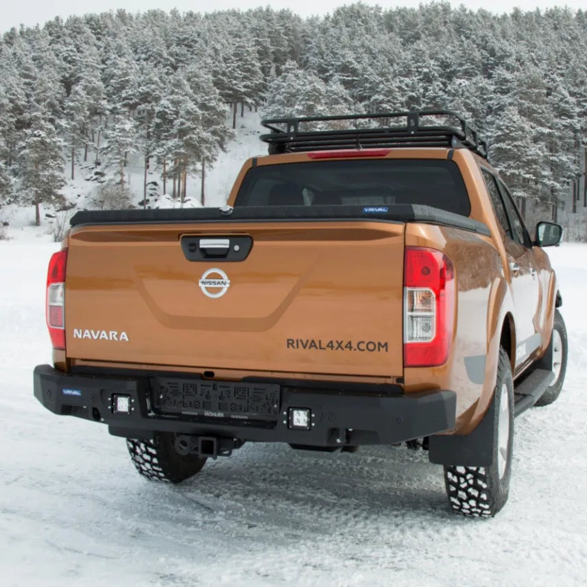 Pare-choc Arrière Aluminium Rival4x4 | Nissan Navara NP300 2015+ sur Xperts4x4 Accessoires 4x4 Off-Road