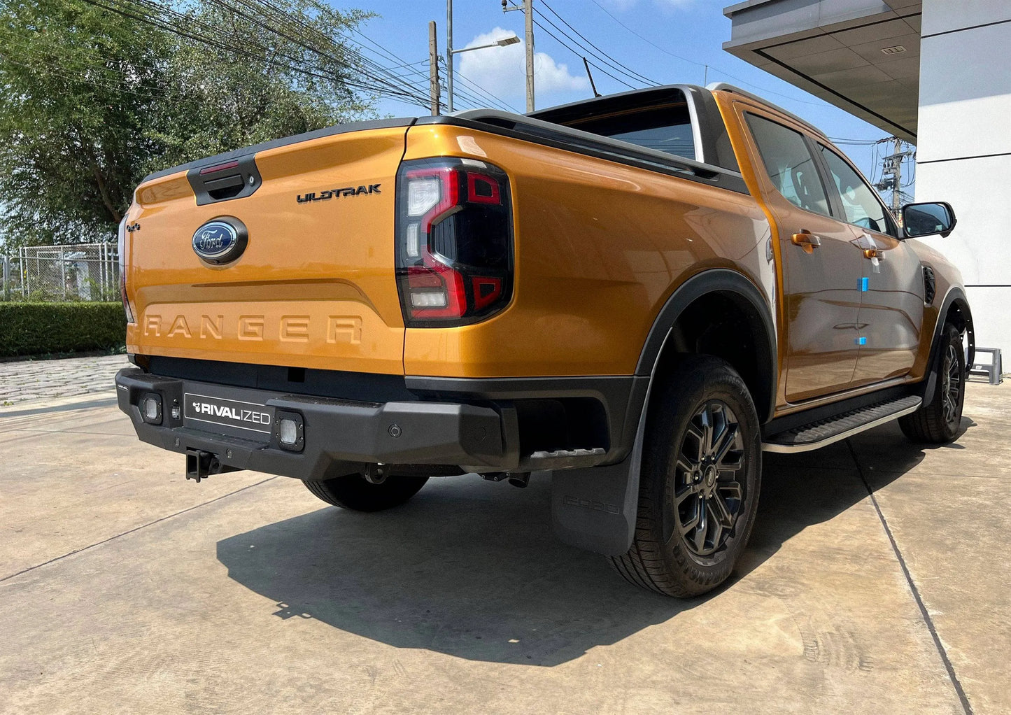 Pare-choc Arriere RIVAL | avec feux LED | Ford Ranger 2023+ (NEXT GEN) sur Xperts4x4 Accessoires 4x4 Off-Road