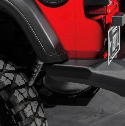 Pare-choc Arrière RIVAL sans Feux LED - Jeep Wrangler JL 2018-Present sur Xperts4x4 Accessoires 4x4 Off-Road