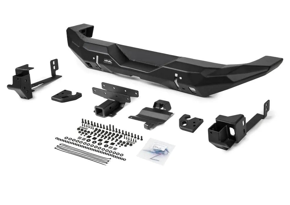 Pare-choc Arrière RIVAL sans Feux LED - Jeep Wrangler JL 2018-Present sur Xperts4x4 Accessoires 4x4 Off-Road