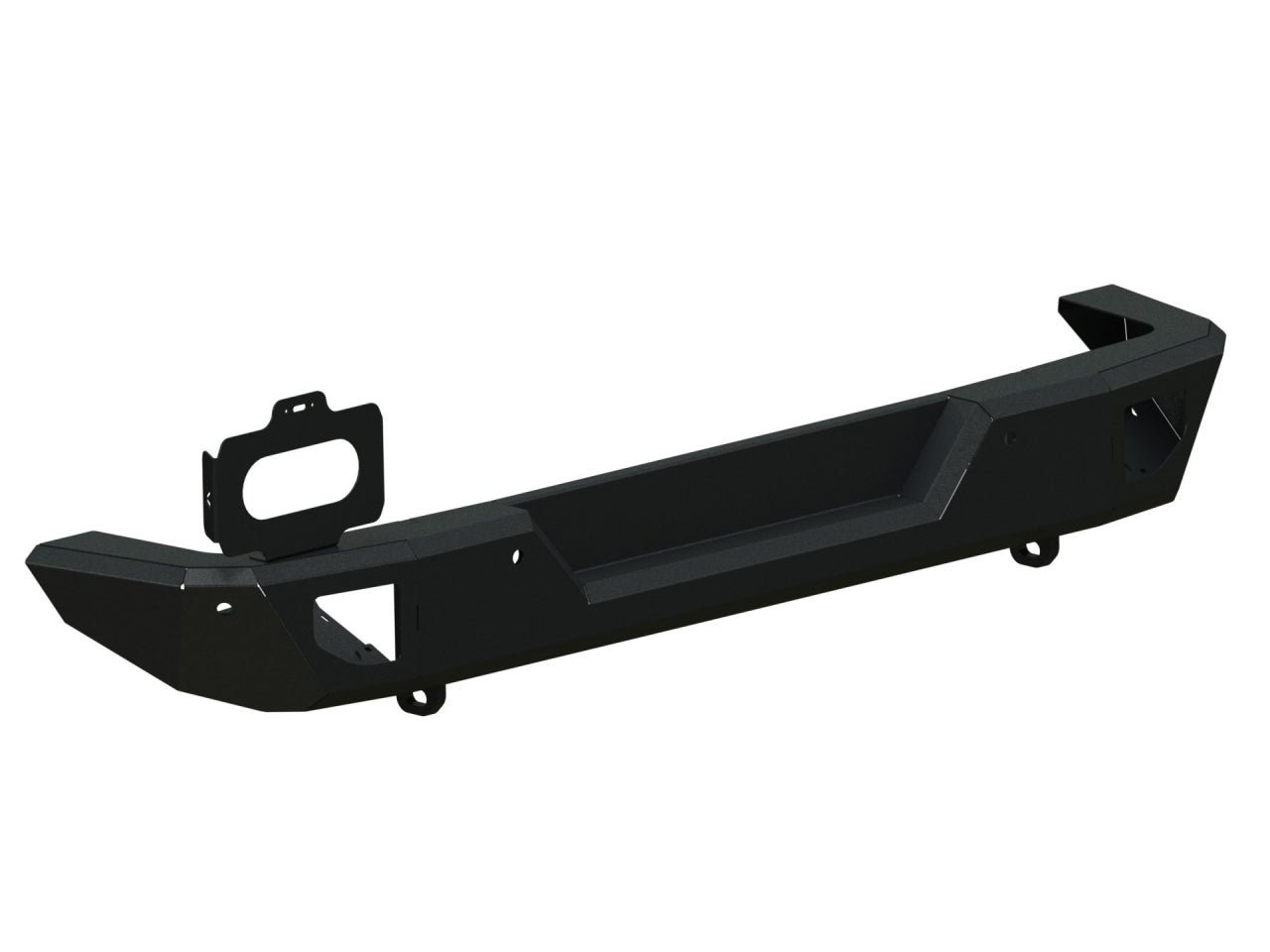 Pare-choc arrière en acier pour Jeep Wrangler JL JLU N4 OFFROAD, robuste et résistant aux impacts tout-terrain.