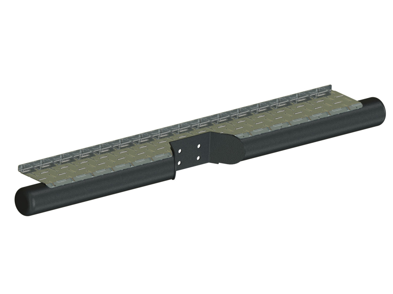 Pare-choc arrière en acier pour Toyota Series 7 N4-Offroad, robuste et renforcé, conçu pour un véhicule tout-terrain.