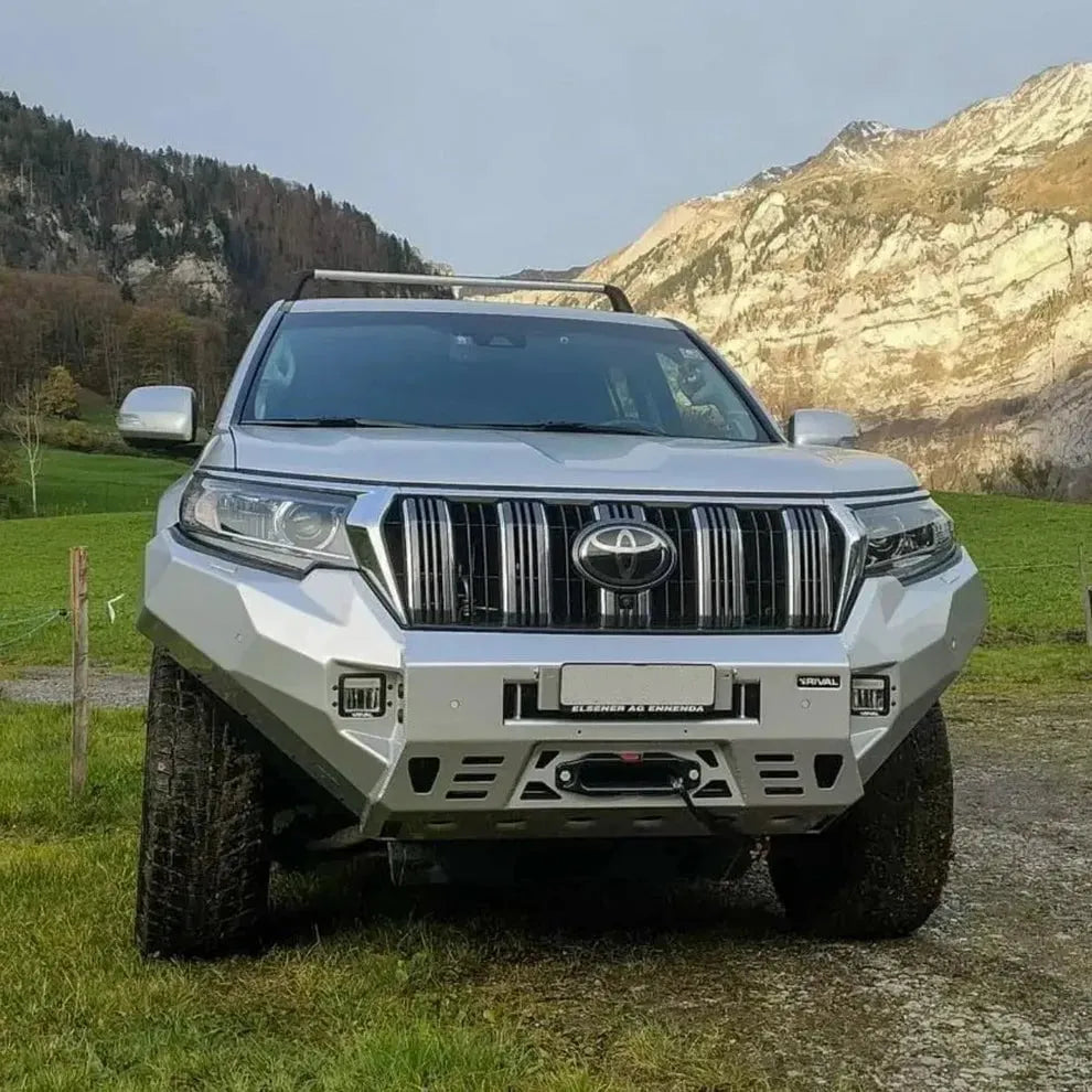 Pare-choc Avant Aluminium Rival - Toyota Prado 150 2017-Present sur Xperts4x4 Accessoires 4x4 Off-Road