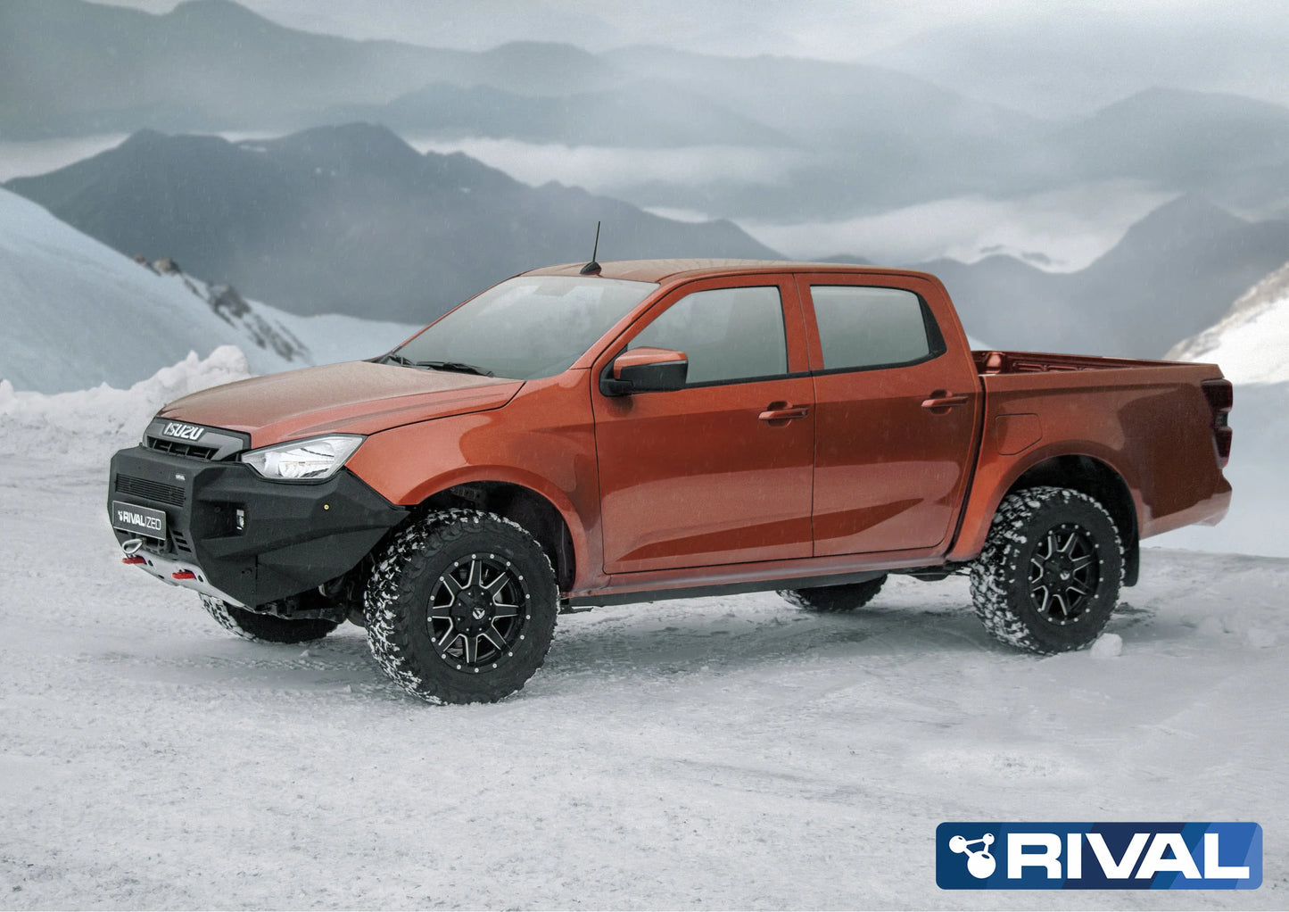 Pare-choc Avant Aluminium Rival4x4 - Isuzu D-max N60 2020+ sur Xperts4x4 Accessoires 4x4 Off-Road