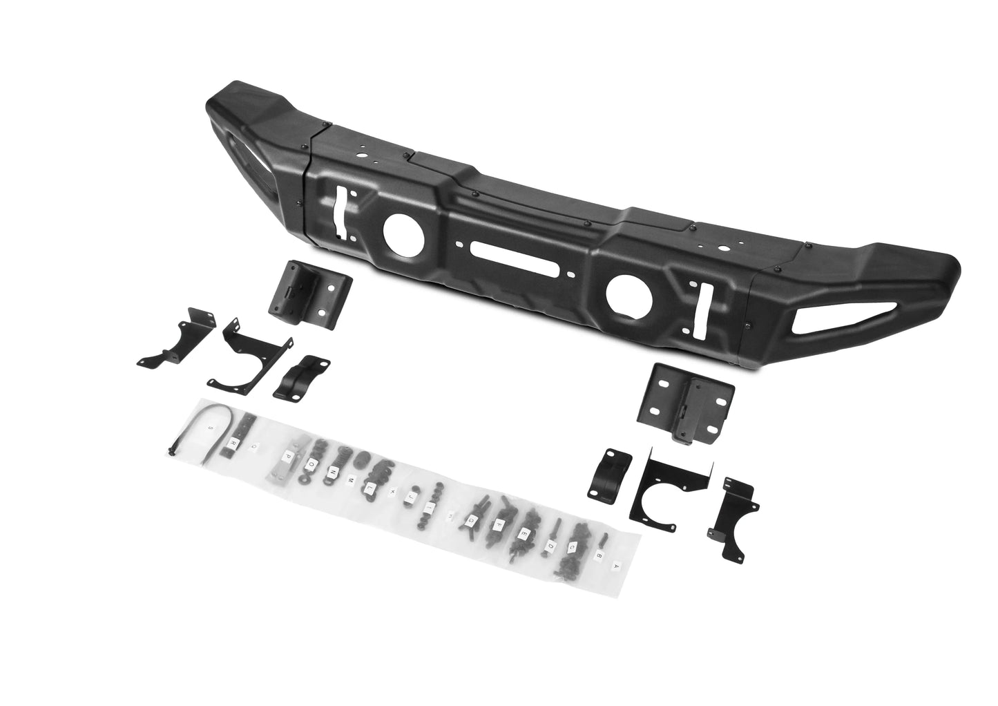 Pare-choc Avant Aluminium Rival4x4 - Jeep Wrangler JK/JL & Gladiator JT sur Xperts4x4 Accessoires 4x4 Off-Road