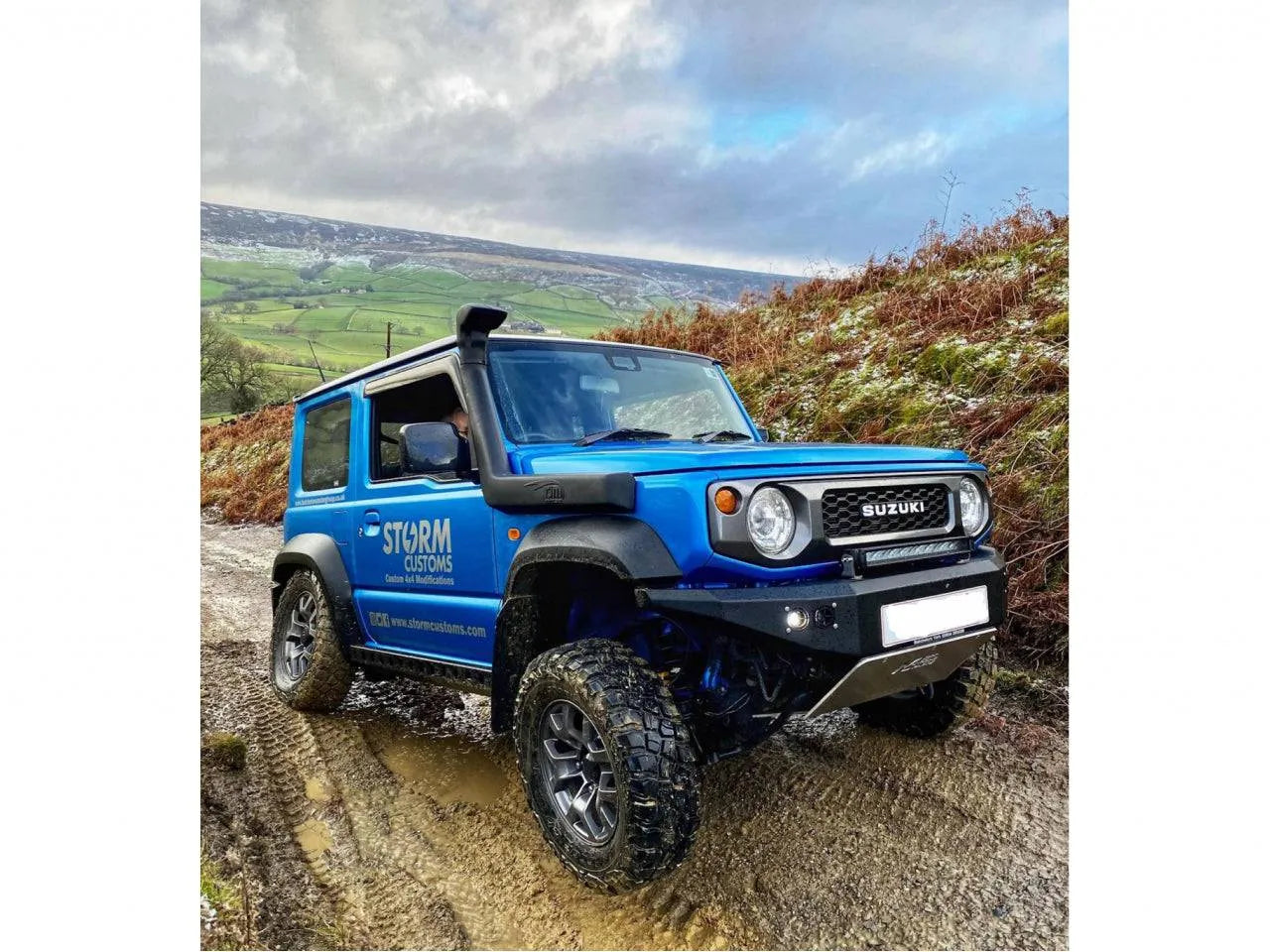 Pare-choc Avant N4-OFFROAD pour Suzuki Jimny 2018 a Present sur Xperts4x4 Accessoires 4x4 Off-Road