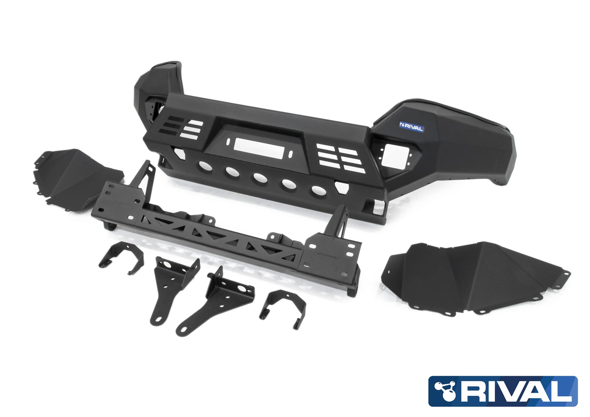 Pare-choc Avant Rival Aluminium - Toyota Hilux Invincible 2018-20 sur Xperts4x4 Accessoires 4x4 Off-Road