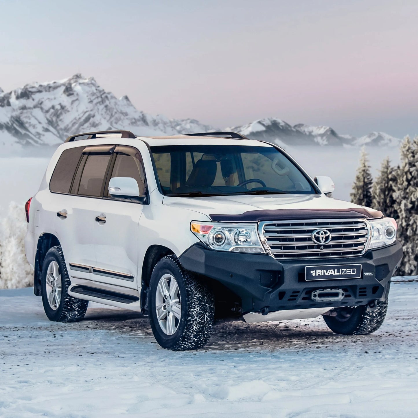 Pare-choc Avant Rival Aluminium - Toyota LC200 2006-2015 sur Xperts4x4 Accessoires 4x4 Off-Road