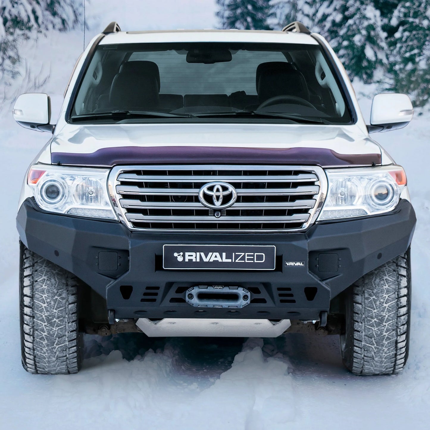 Pare-choc Avant Rival Aluminium - Toyota LC200 2006-2015 sur Xperts4x4 Accessoires 4x4 Off-Road