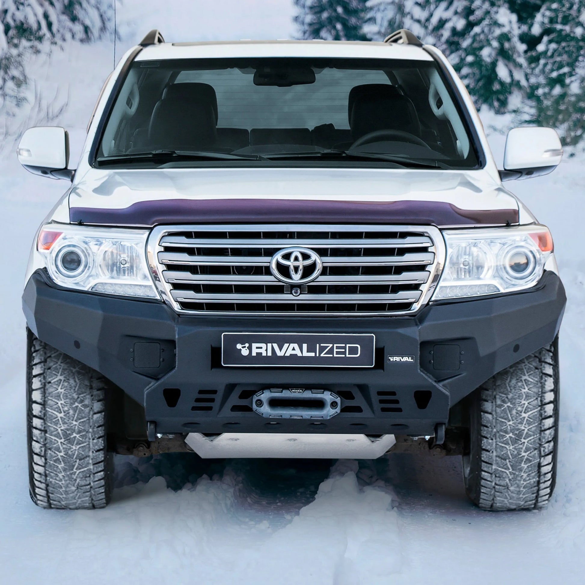 Pare-choc Avant Rival Aluminium - Toyota LC200 2006-2015 sur Xperts4x4 Accessoires 4x4 Off-Road