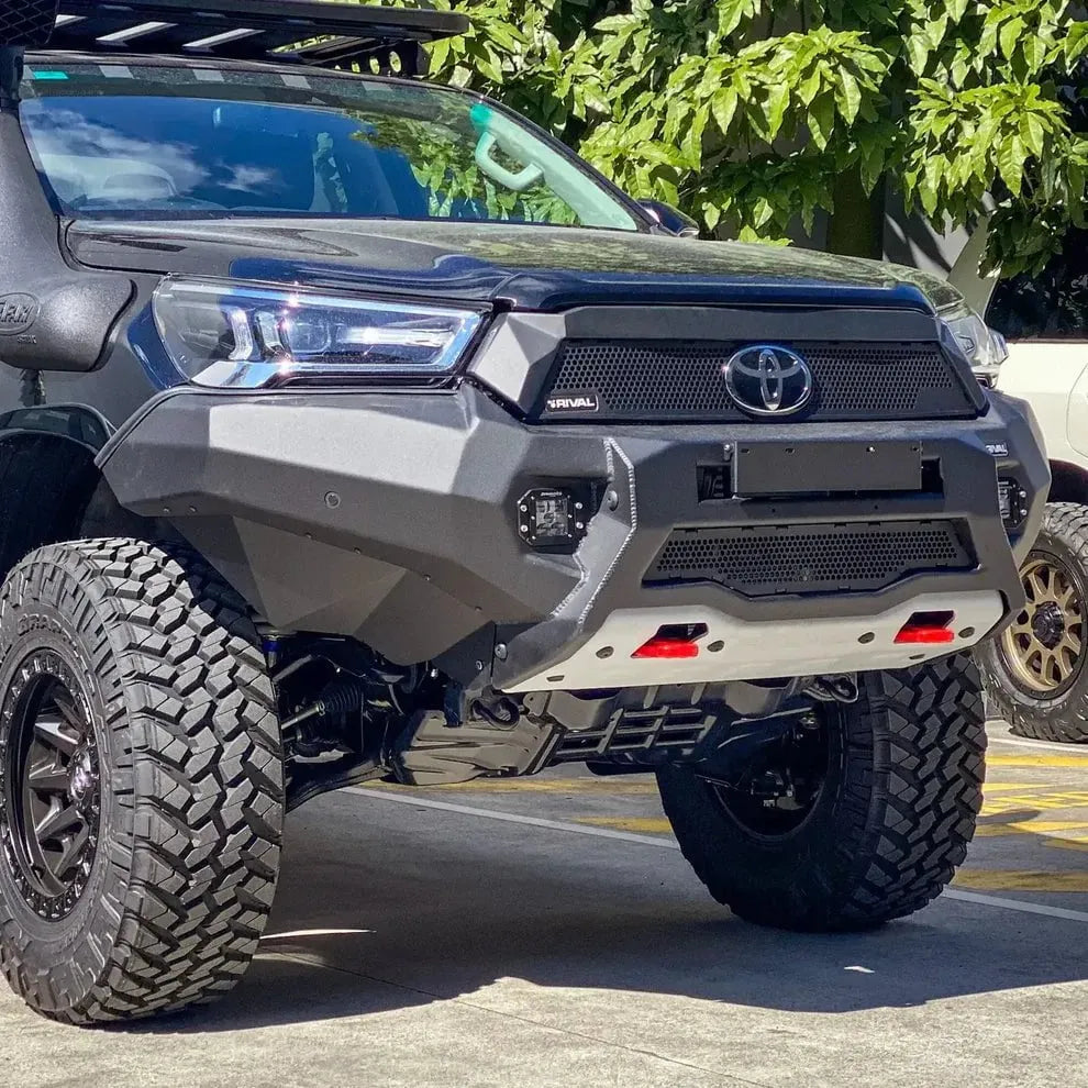 Pare-choc Avant Rival Toyota Hilux 2021 a Present | Léger et Robuste sur Xperts4x4 Accessoires 4x4 Off-Road