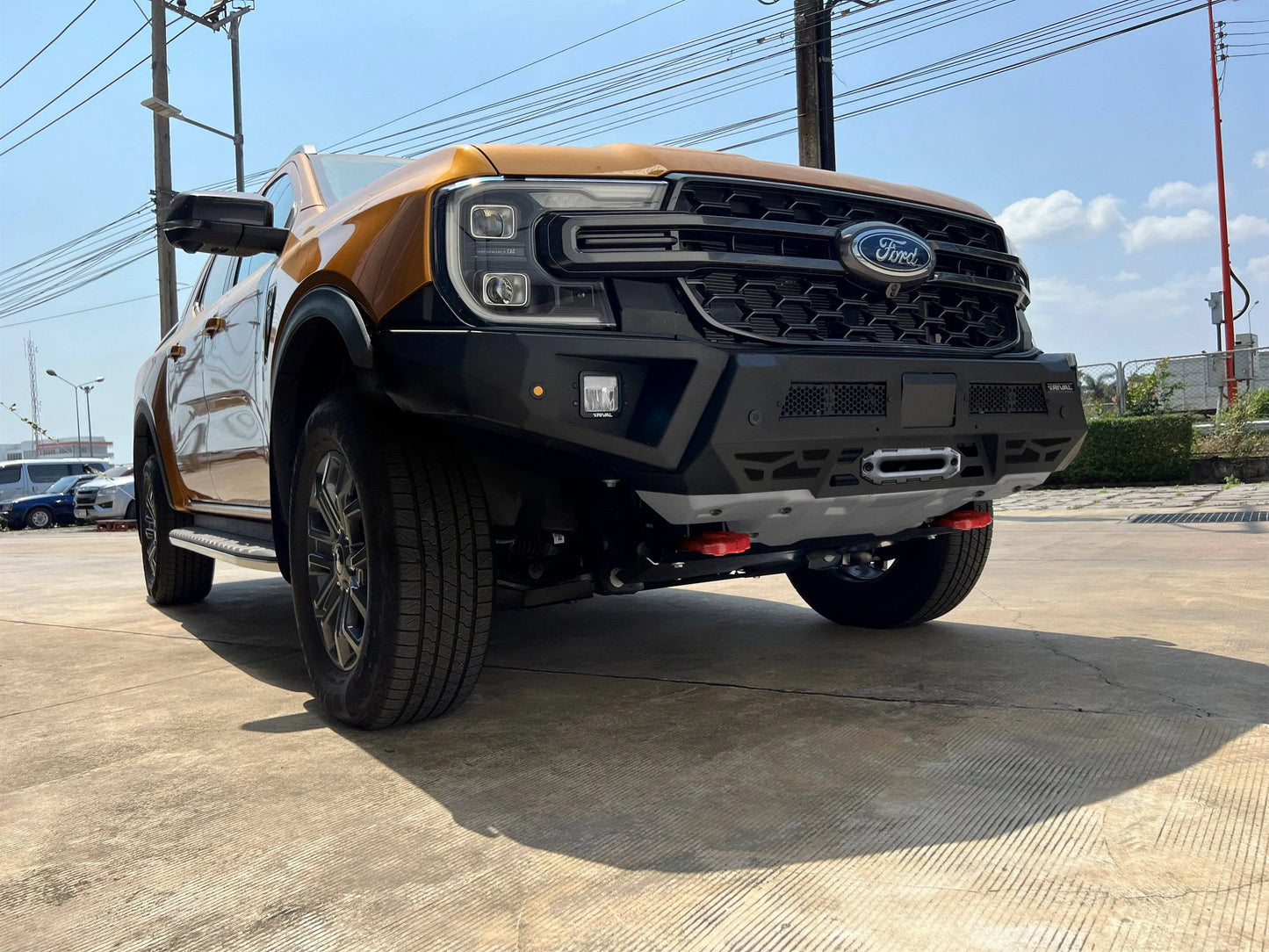 Pare-choc Avant RIVAL4x4 - Ford Ranger 2023+ NEXT GEN - Aluminium sur Xperts4x4 Accessoires 4x4 Off-Road