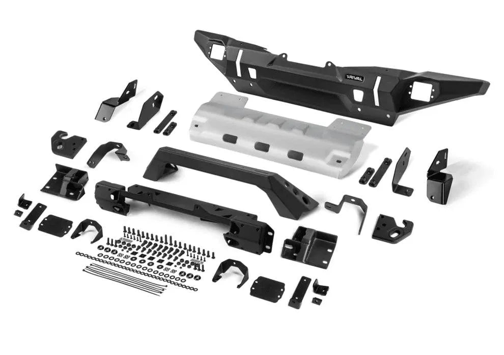 Pare-choc Avant RIVAL4x4 pour Jeep Wrangler JK/JL/JT | Aluminium sur Xperts4x4 Accessoires 4x4 Off-Road
