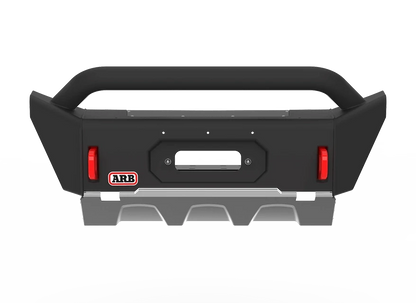 Pare-chocs avant ARB Bondi Stubby pour Jeep Wrangler JL et Gladiator, robuste pare-chocs tout-terrain en acier.