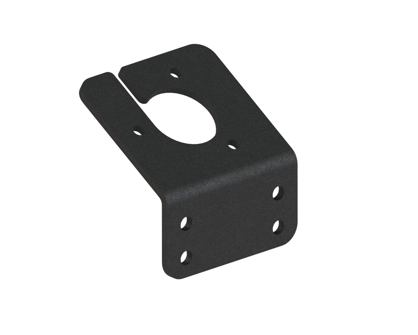 Support de prise d'attelage pour pare-choc avant N4 OFFROAD compatible Kaymar N4 Offroad, fixé sur pare-choc robuste.