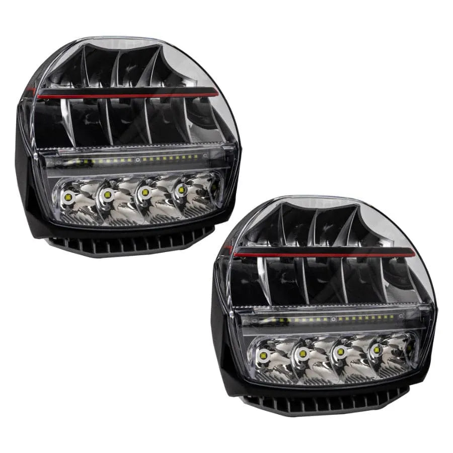 Feux de conduite LED ARB Intensity IQ 28, paire, avec certification E-Mark, éclairage puissant pour véhicules tout-terrain