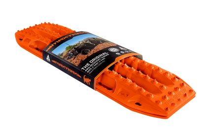 Paquet de deux plaques à sable Maxtrax MKII, 1,15 m x 0,34 m, pour stabiliser le véhicule sur le sable ou la boue.
