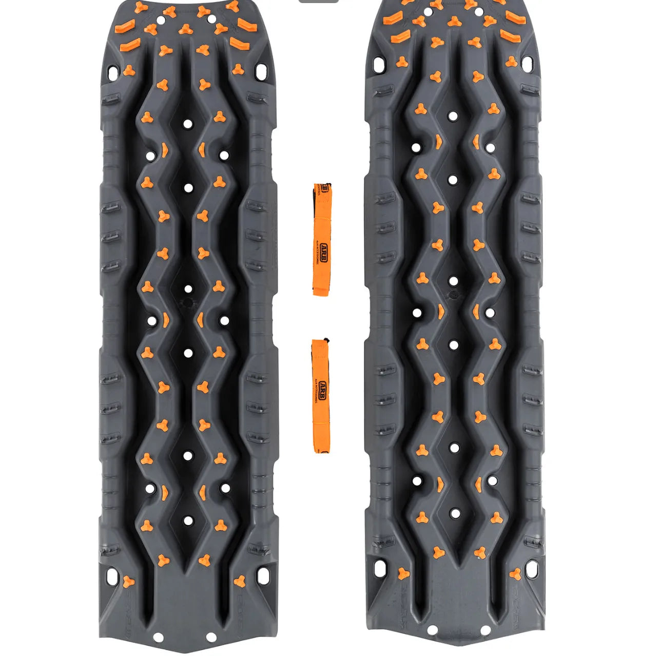 Plaques a Sable TREDPRO ARB 4x4 - La paire (2x) - Grises/Orange sur Xperts4x4 Accessoires 4x4 Off-Road